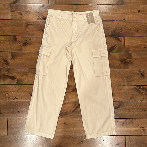 Madewell NWT Low Slung Straight Cargo Pants - Picture 8 of 13